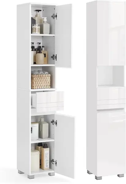 Badezimmerschrank – Badschrank, verstellbare Ablagen
