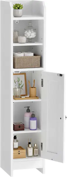 Badezimmerschrank klein – Badschrank schmal, stehend
