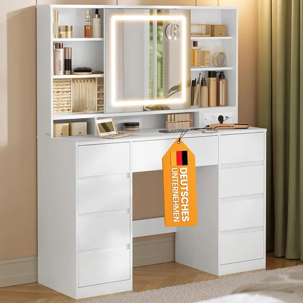 Kailyn Kollektion - Schminktisch mit Spiegel und