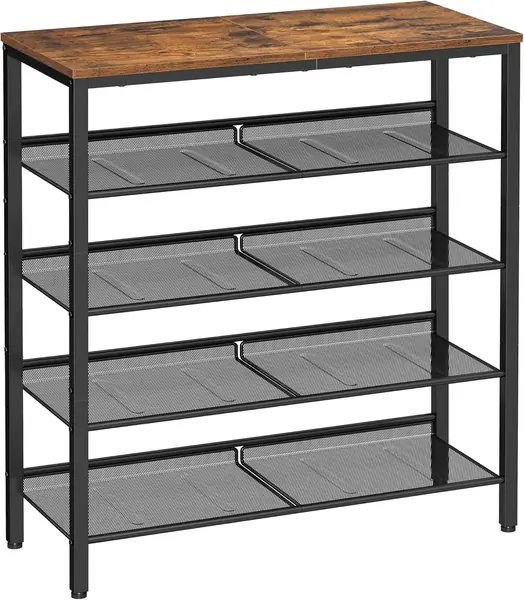 Schuhregal – Schuhablage, 5 Ebenen