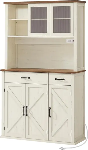 Sideboard mit Beleuchtung und Ladestation